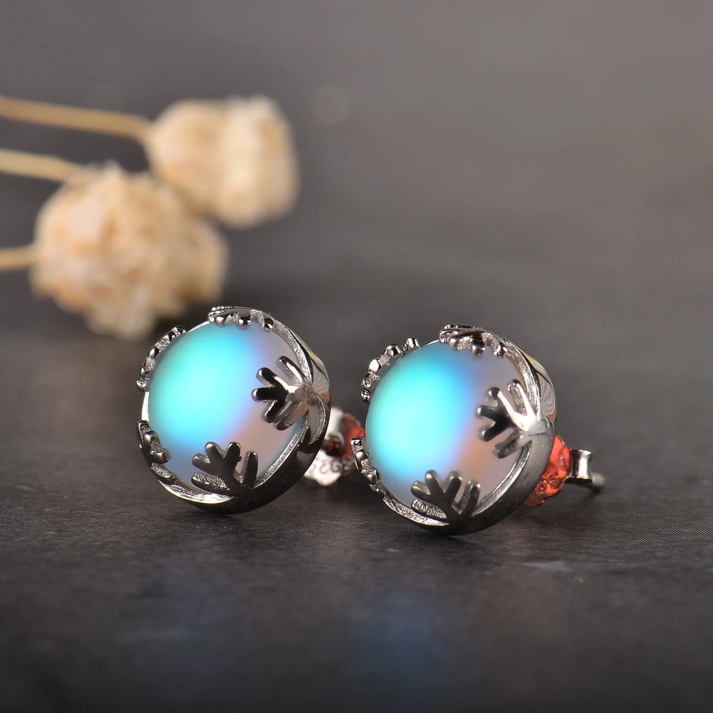 Aurora in the Forest Crystal Earrings