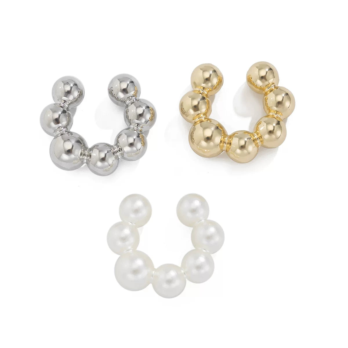 Ear Cuff Set - 3-piece Spherical Design