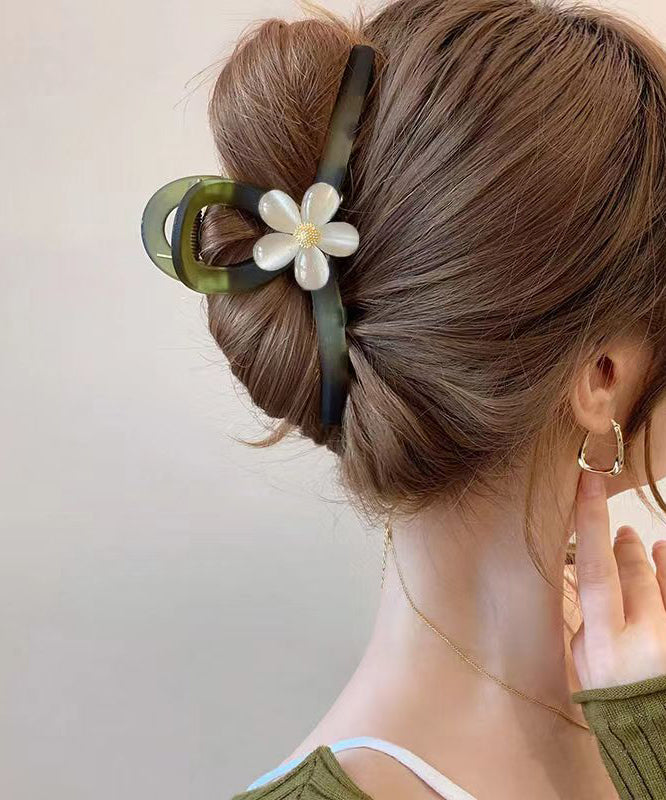 Original Design Green Acrylic Hairpin