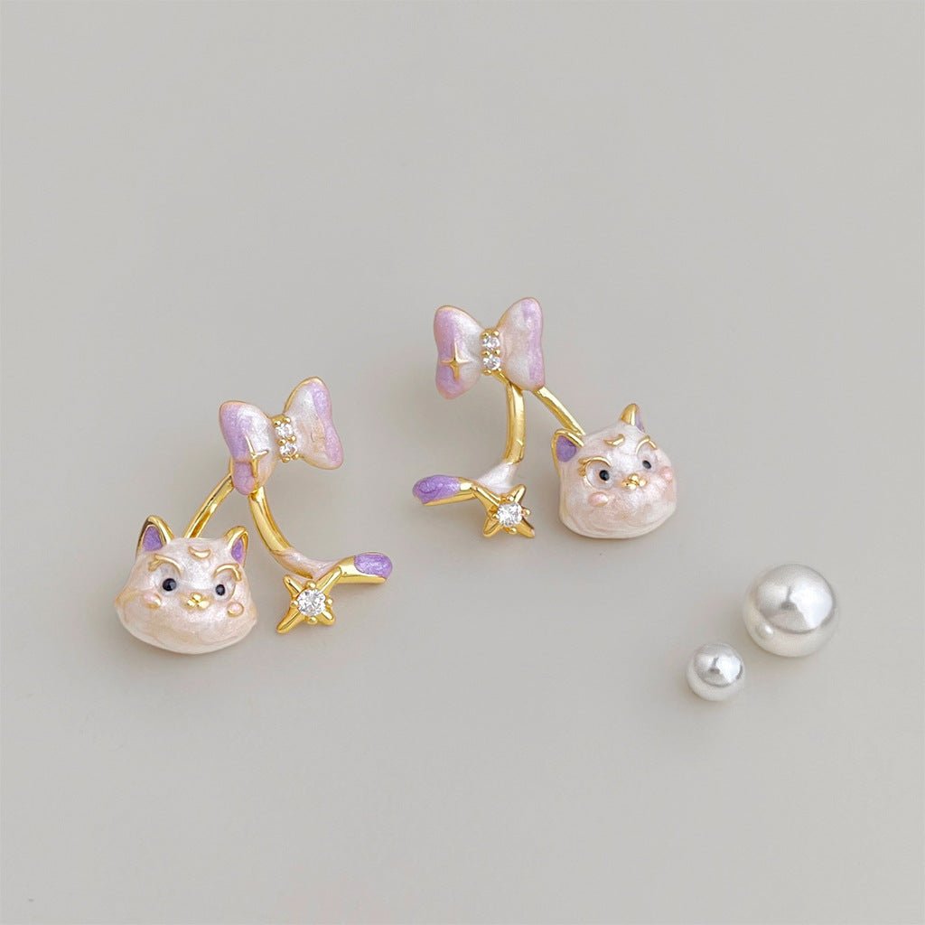 Artemis Cat Earrings