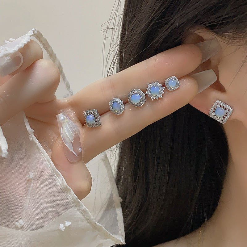 Baroque Stud Earrings - Kelsey