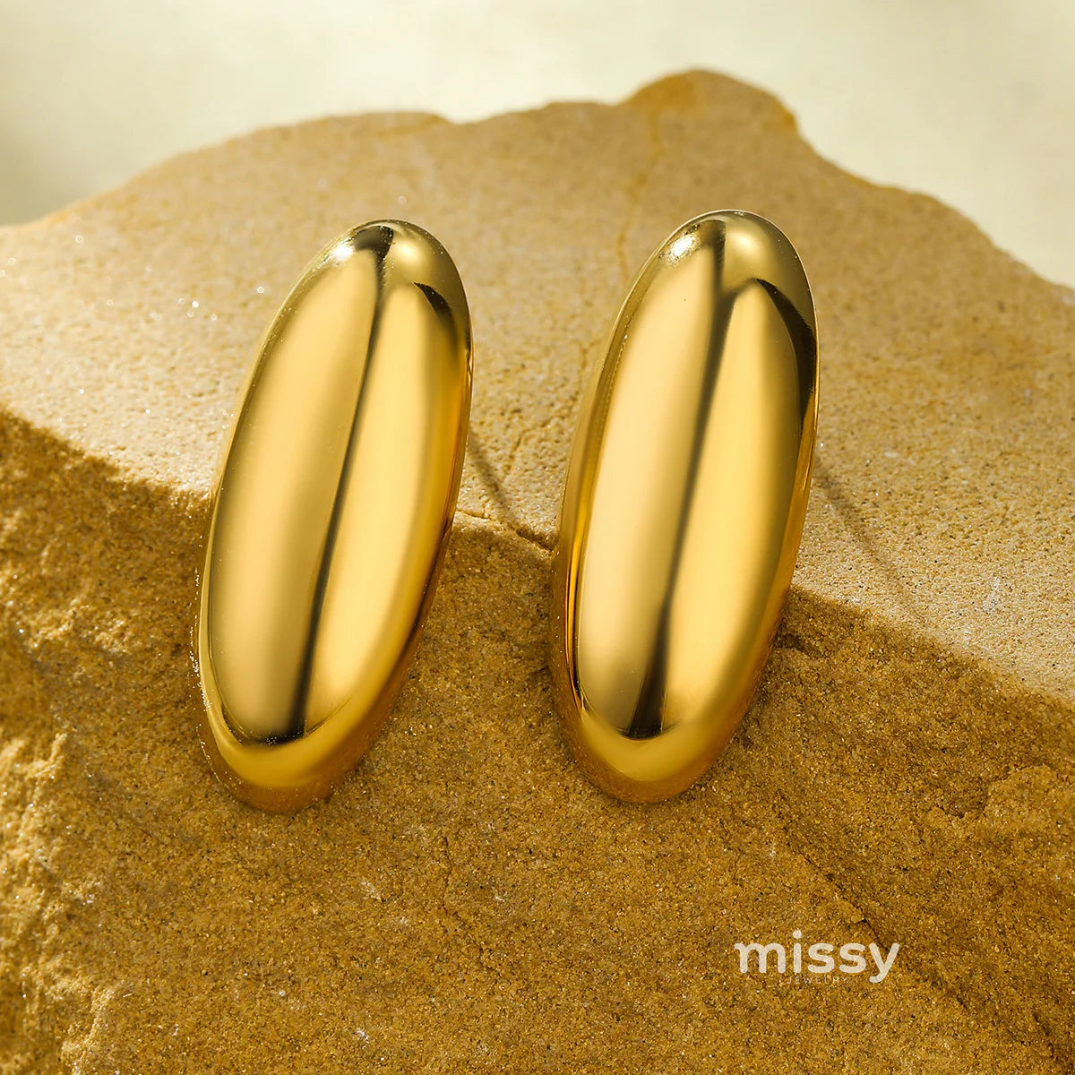 Arantxa Asymmetric Geometric Earrings