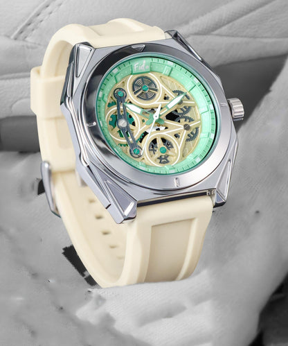 Silicone Rubber Quartz Movement Waterproof Watches
