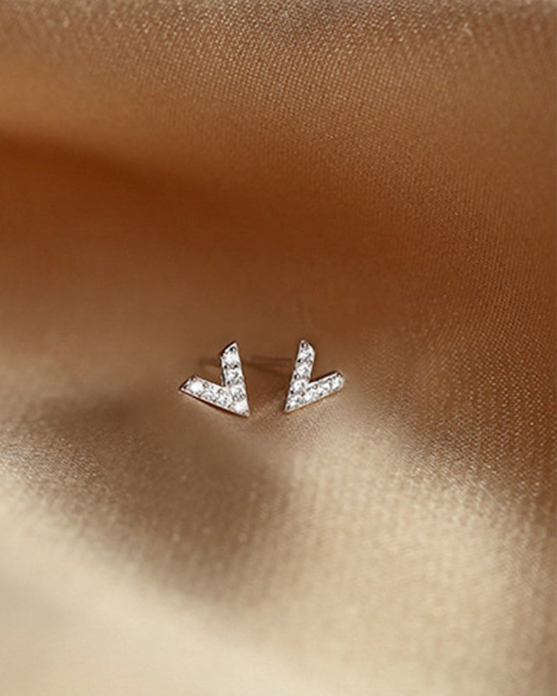 Sterling Silver Star Earrings