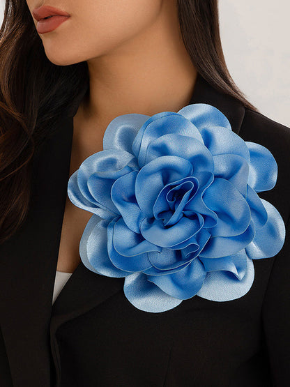 Flower Shape Color Brooch Accessories