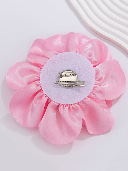Flower Shape Color Brooch Accessories