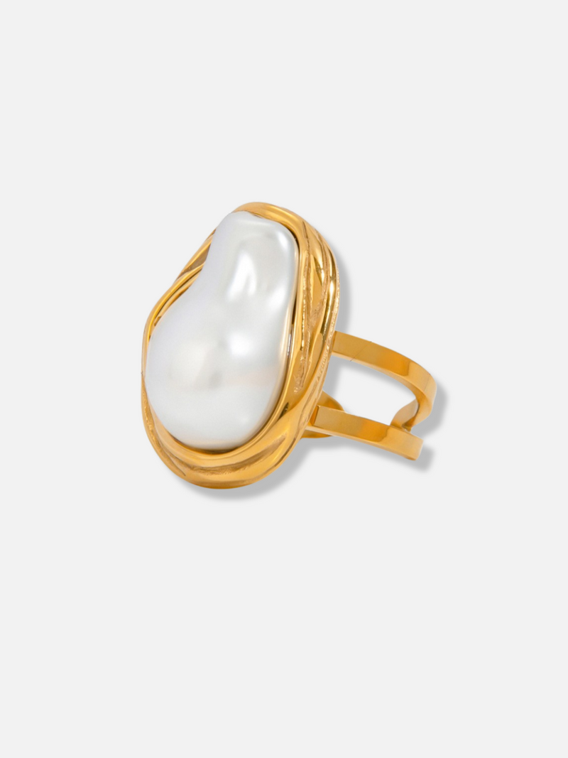 Aza Adjustable Gold Ring Set
