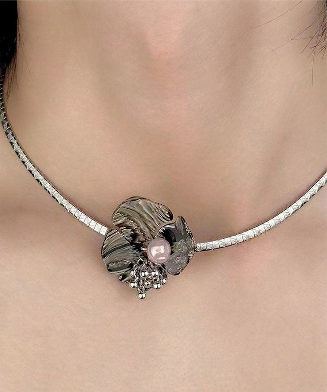 Loose Silk Stainless Steel Choker