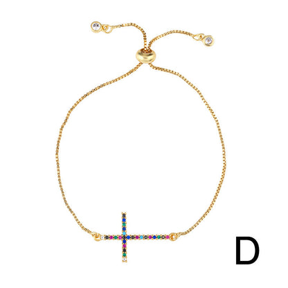 Adrianna Dainty Shell Zircon Bracelet