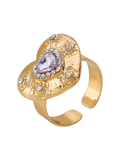 Heart Shape Ringent Rings Accessories