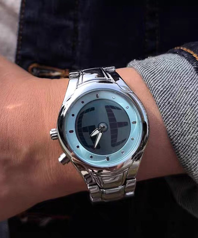 Red Stainless Steel Alloy Machinery Watches