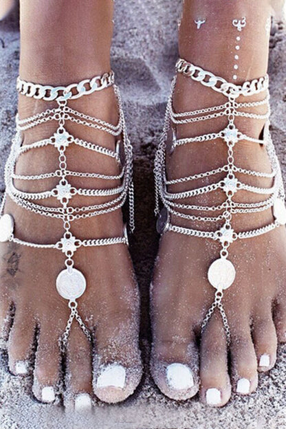 Daily Patchwork Anklet