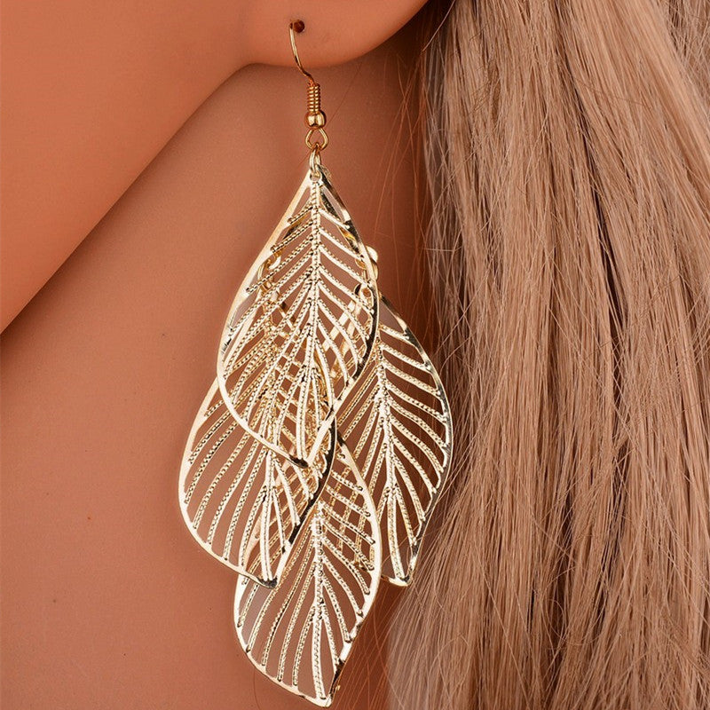 Daily Simplicity Hollowed Out Earrings