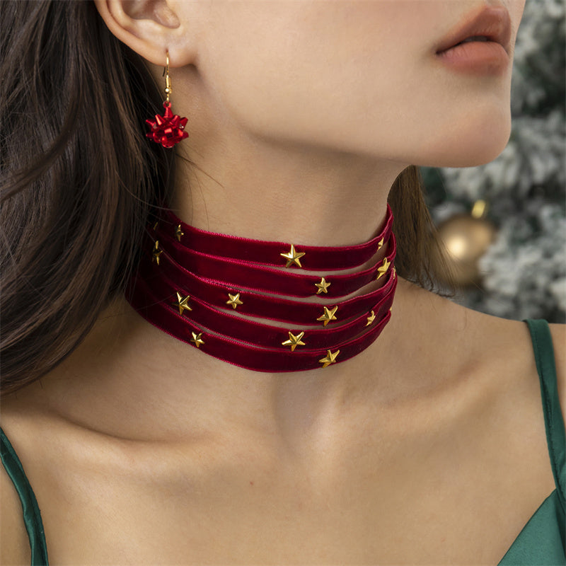 Daily Party the Stars Patchwork Necklaces