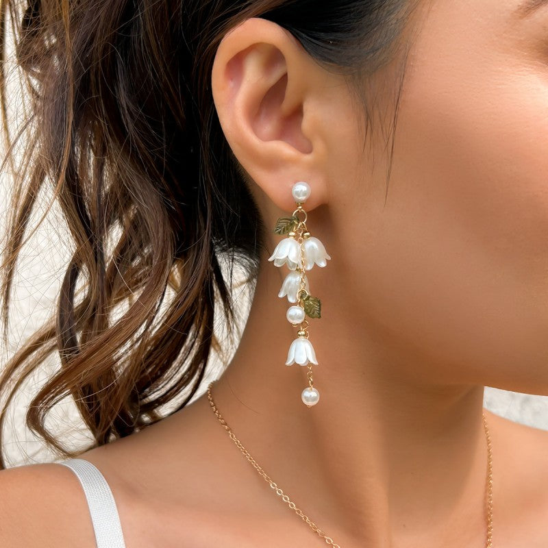 Patchwork Pearl Earrings