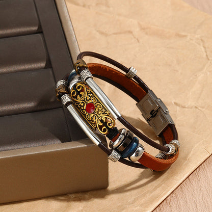 Street Color Block Contrast Bracelets