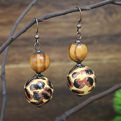 Geometric Patchwork Earrings