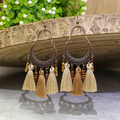 Geometric Patchwork Earrings