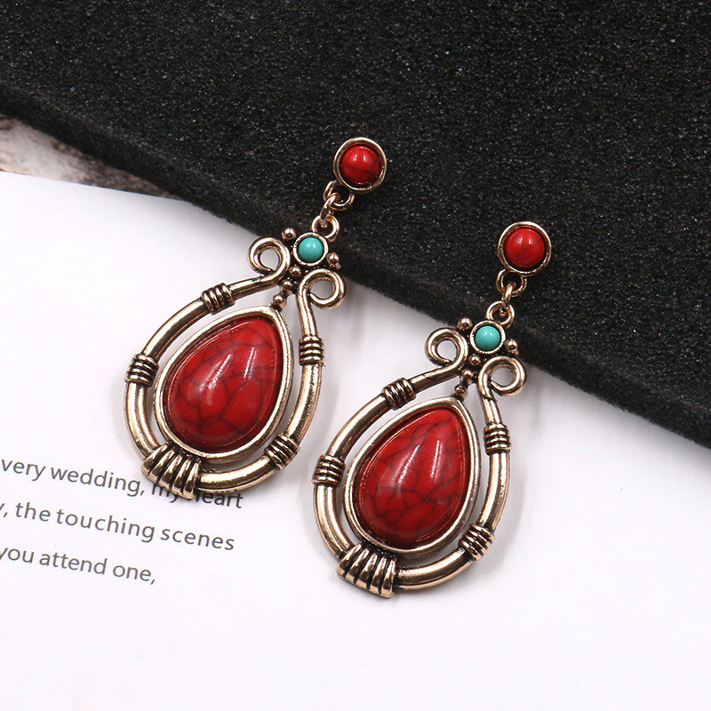 Geometric Patchwork Earrings