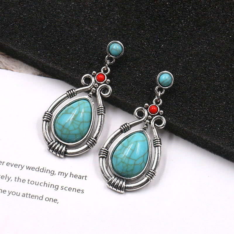 Geometric Patchwork Earrings