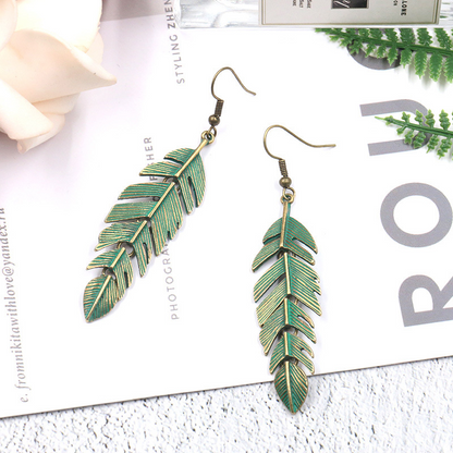 Geometric Patchwork Earrings