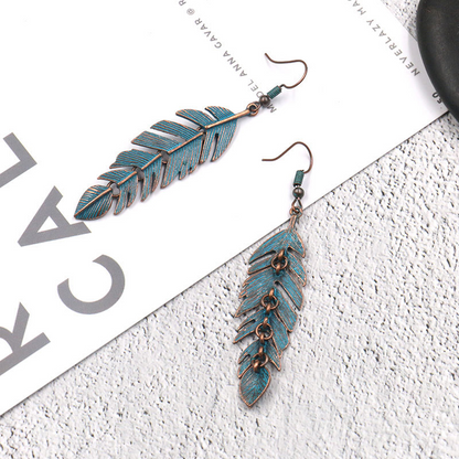 Geometric Patchwork Earrings