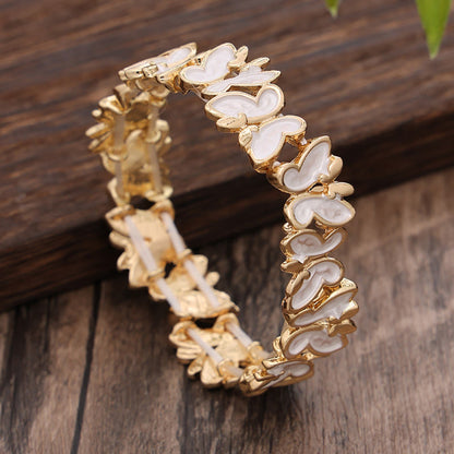 Colorful Butterfly Alloy Spiritual Bracelet for Freedom