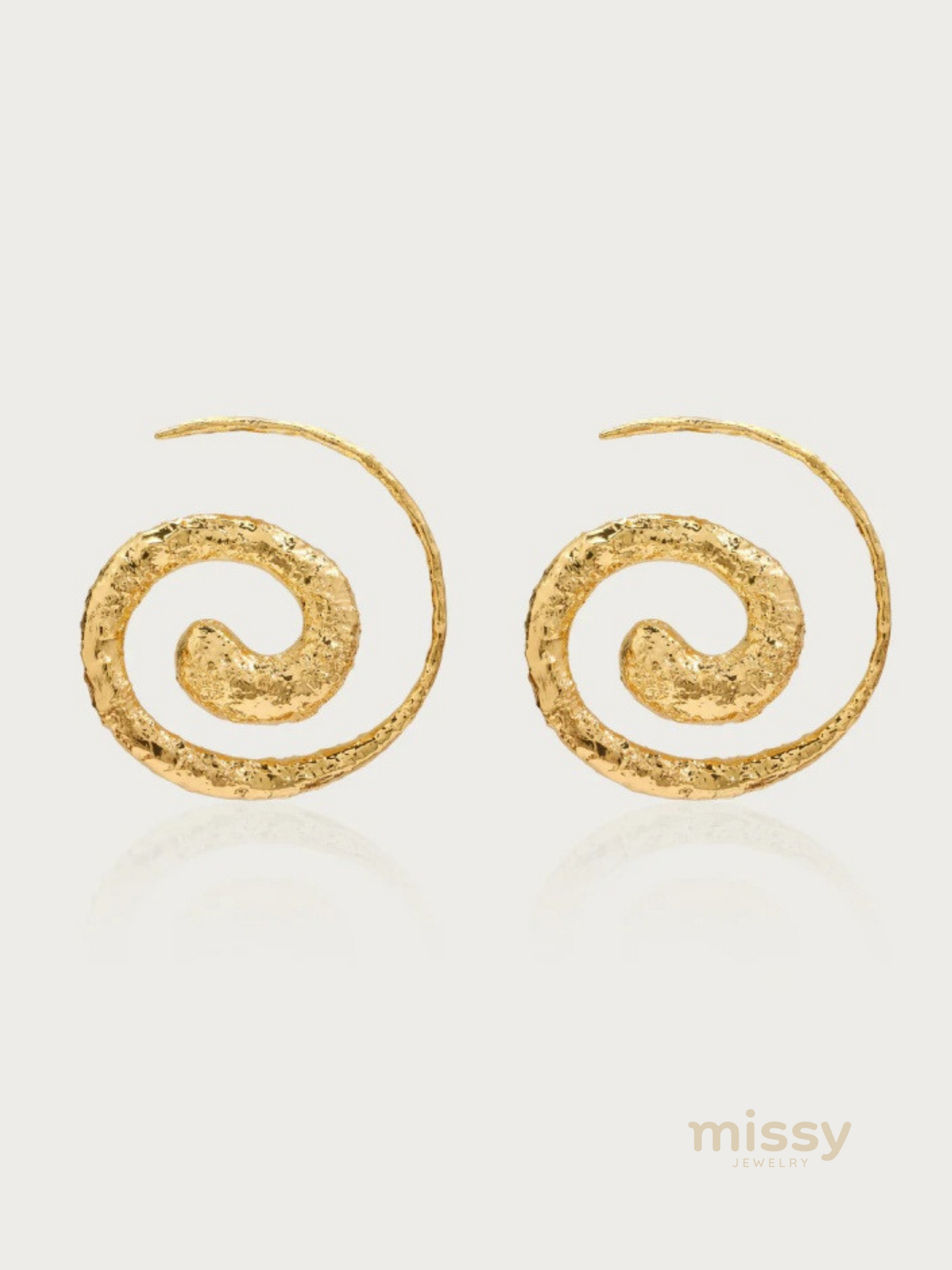 Spiral Statement Necklace & Earrings