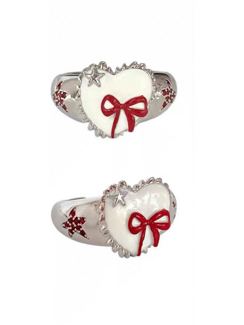 Annamarie Retro Bow Open Ring