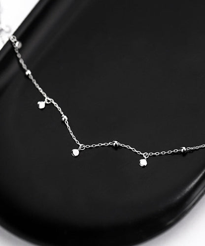 New Jewelry Round Bead Zircon Discs Choker Necklace for