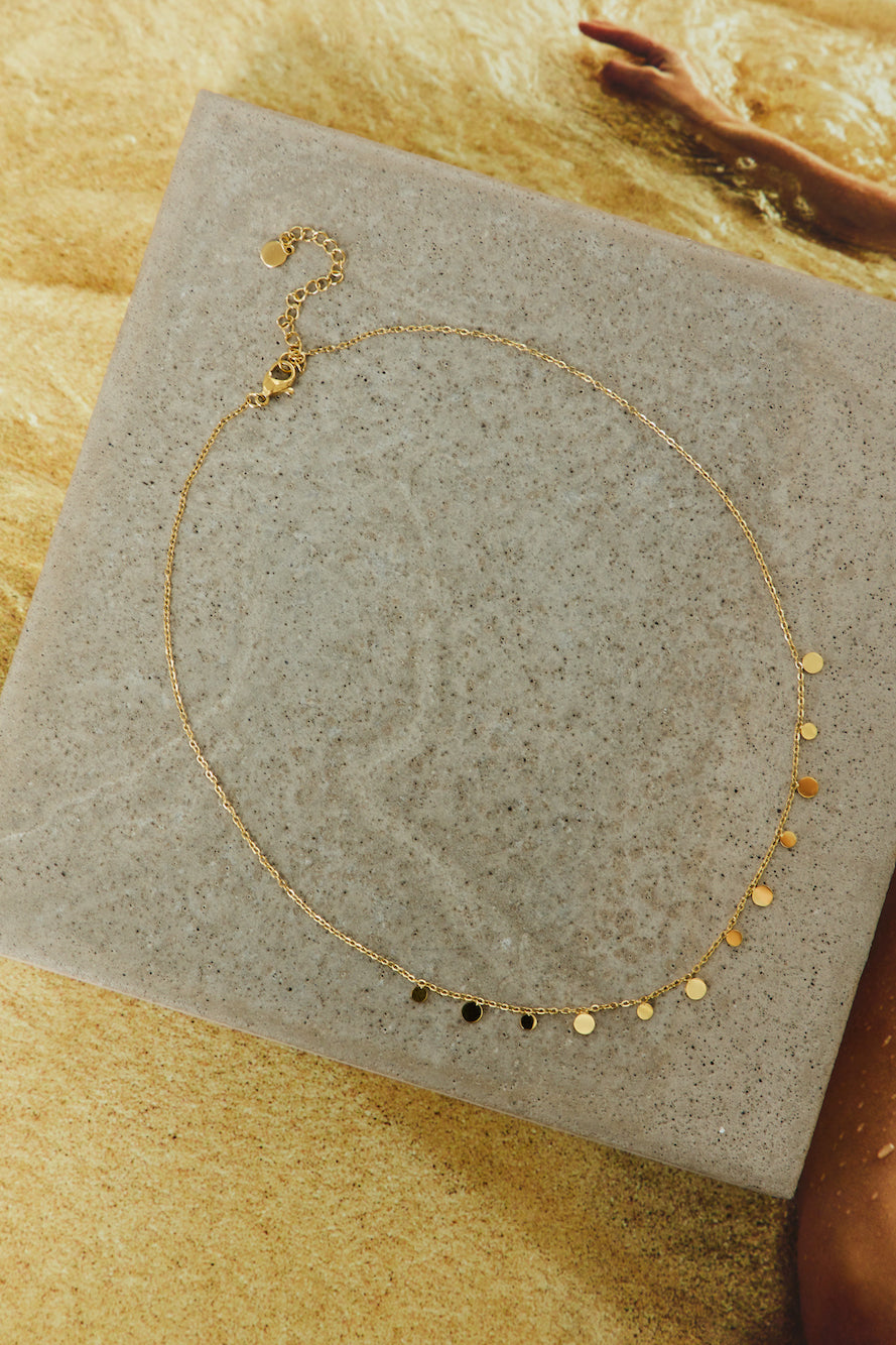 18k Gold Plated Golden Hues Necklace Gold