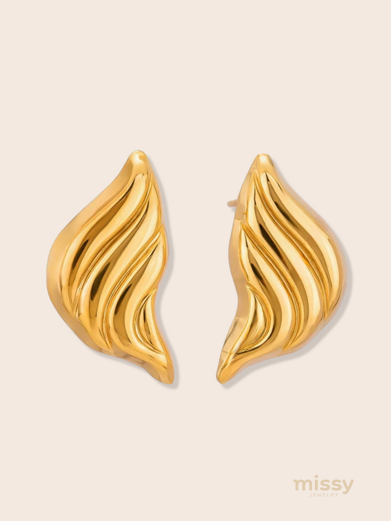Mary Stainless Steel Modern Earrings