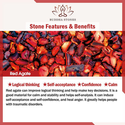 Fengshui Golden Red Agate Pixiu Wealth Luck Bracelet
