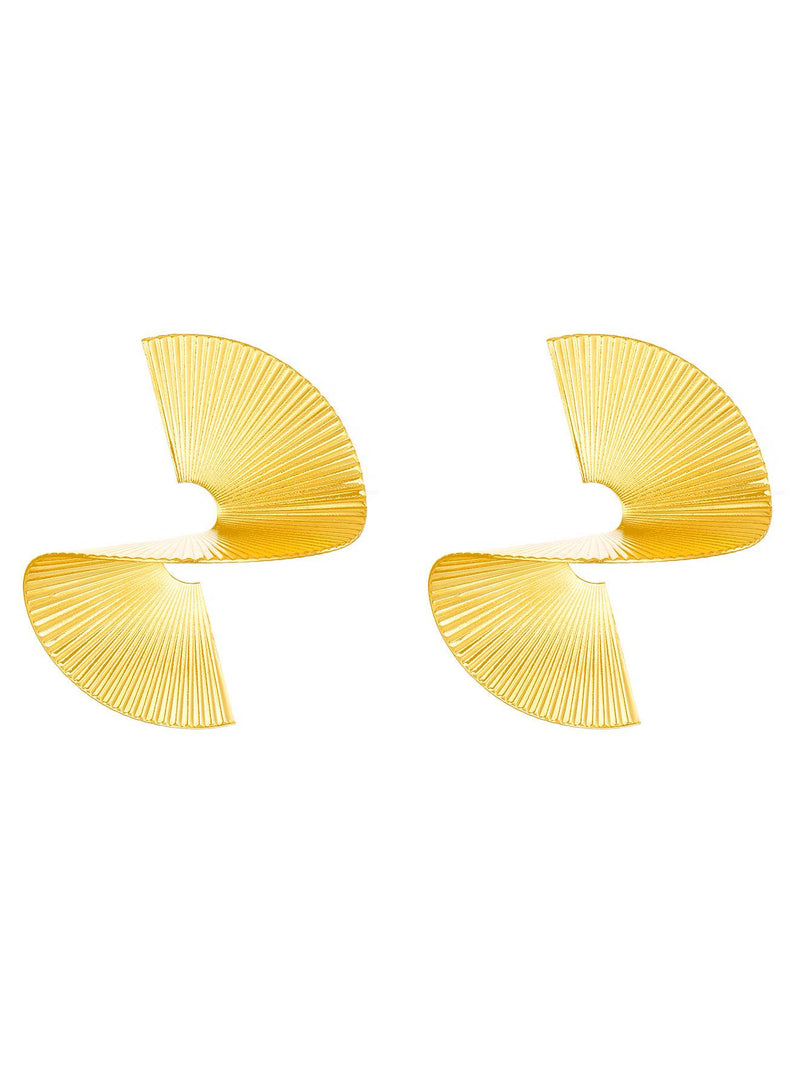 Irregular Fan-shaped Earrings