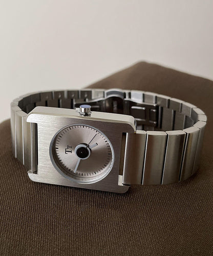 Silk Stainless Steel Square Waterproof Watches
