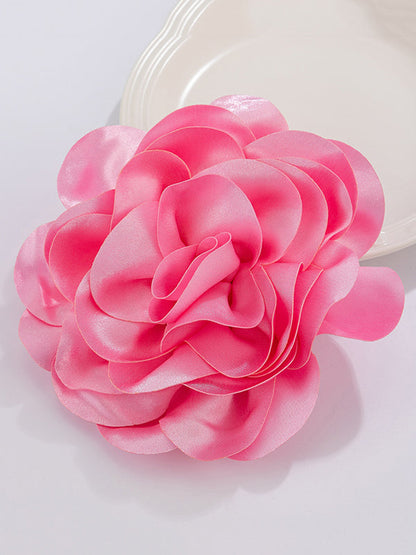 Flower Shape Color Brooch Accessories