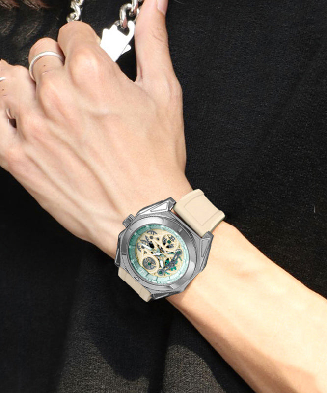 Silicone Rubber Quartz Movement Waterproof Watches