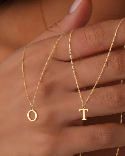 Fashionable and Exquisite 26 English Alphabet Necklace