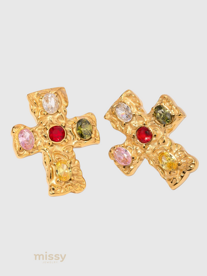 Zenia Pearl Ear Cuff Earrings