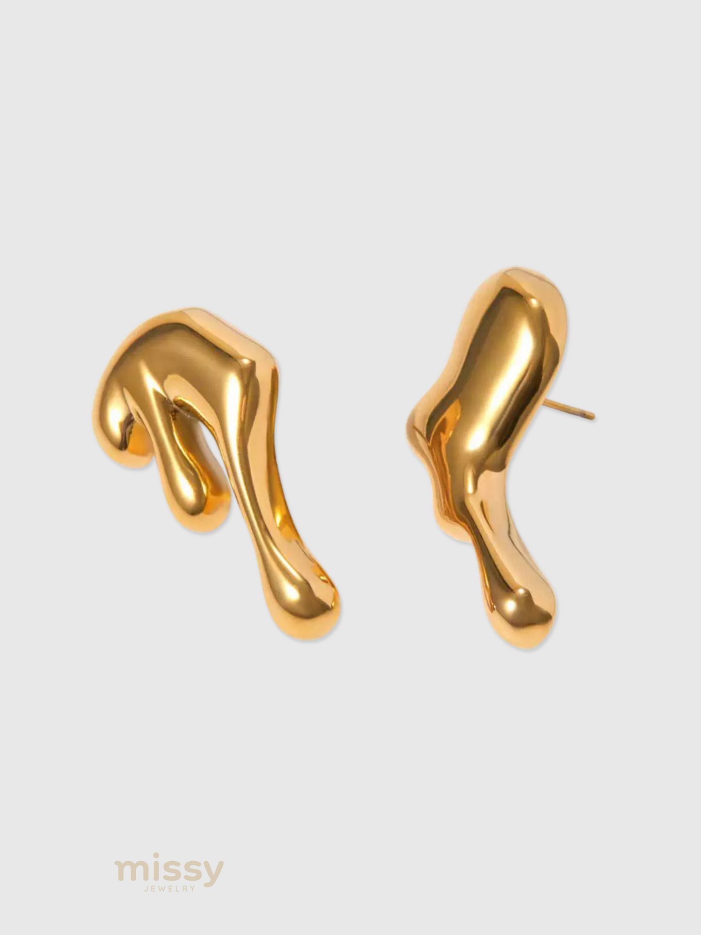 Kayleen Liquid Metal Earrings