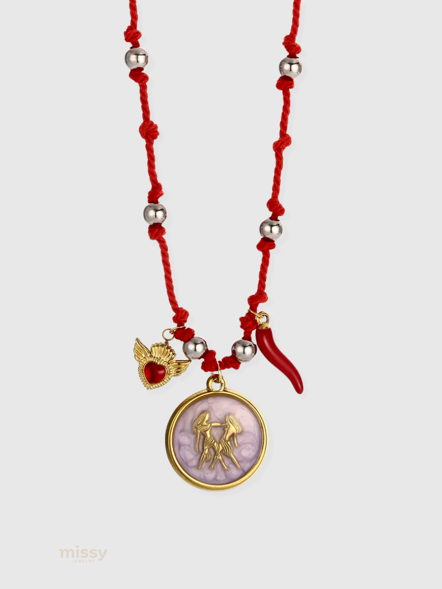 Cesia Zodiac Sign Charm Necklace