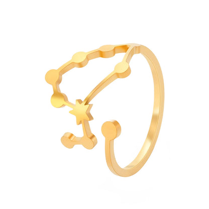 Zodiac Star Sign Rings
