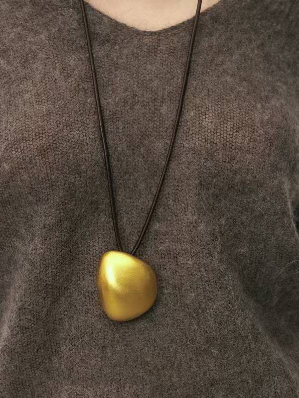 Minimalist Irregular Earrings Ring and Necklace