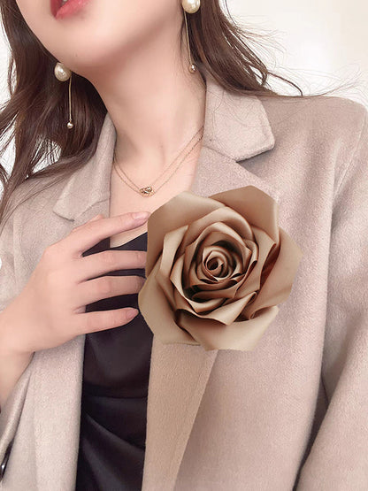 Flower Shape Color Brooch Accessories
