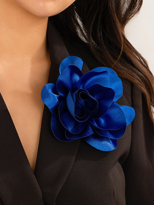 Three-dimensional Flower Brooch Accessories