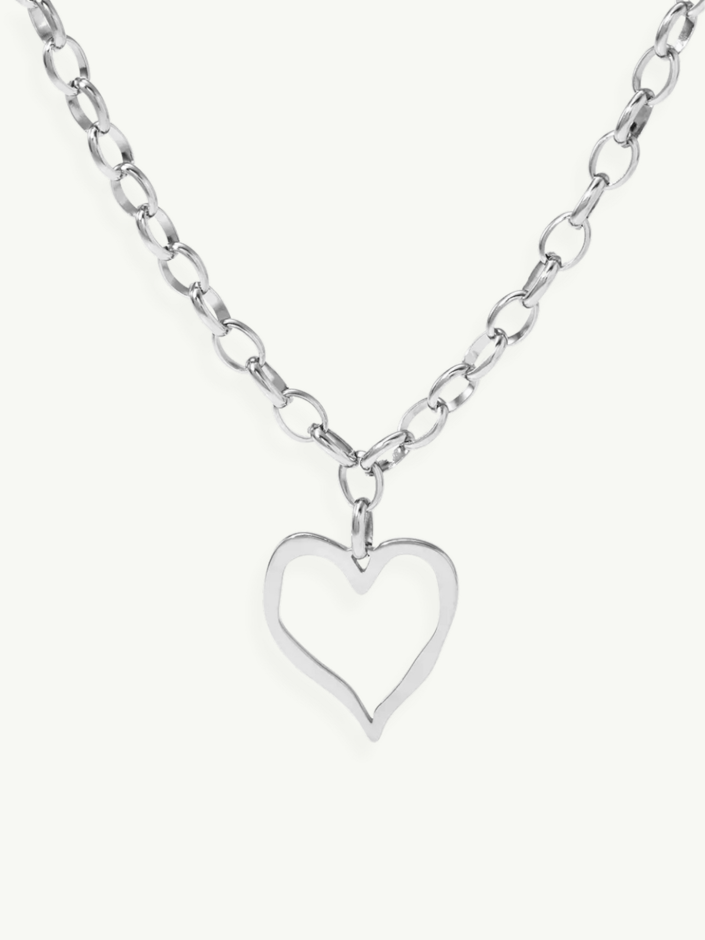 Haileigh Heart Pendant Set