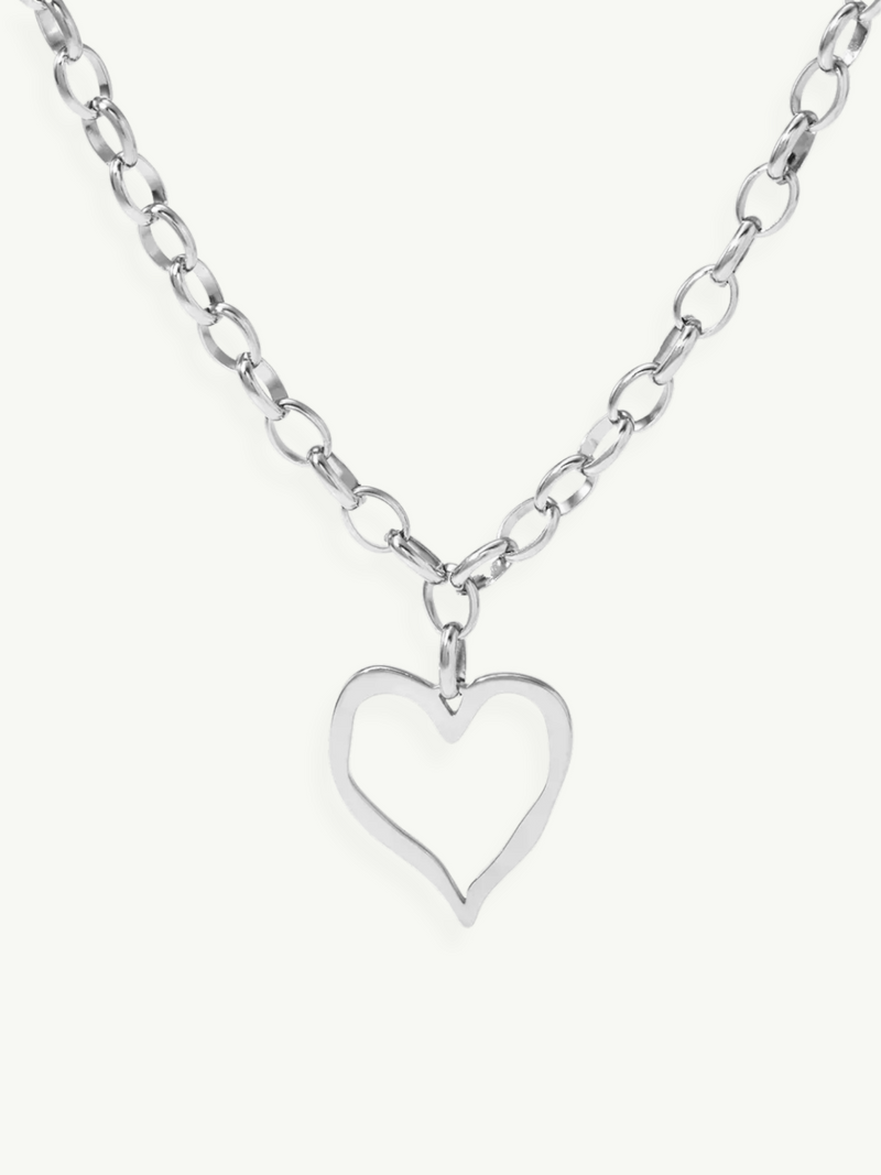 Haileigh Heart Pendant Set