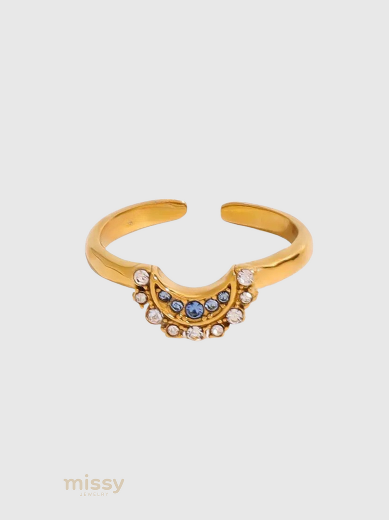 Janette Celestial Stacking Rings