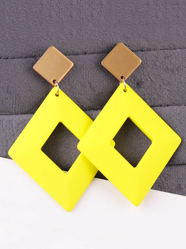 Geometric Earrings Accessories
