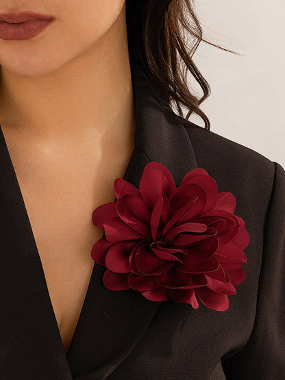 Three-dimensional Flower Brooch Accessories